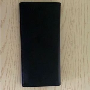 Prada black wallet (never used)